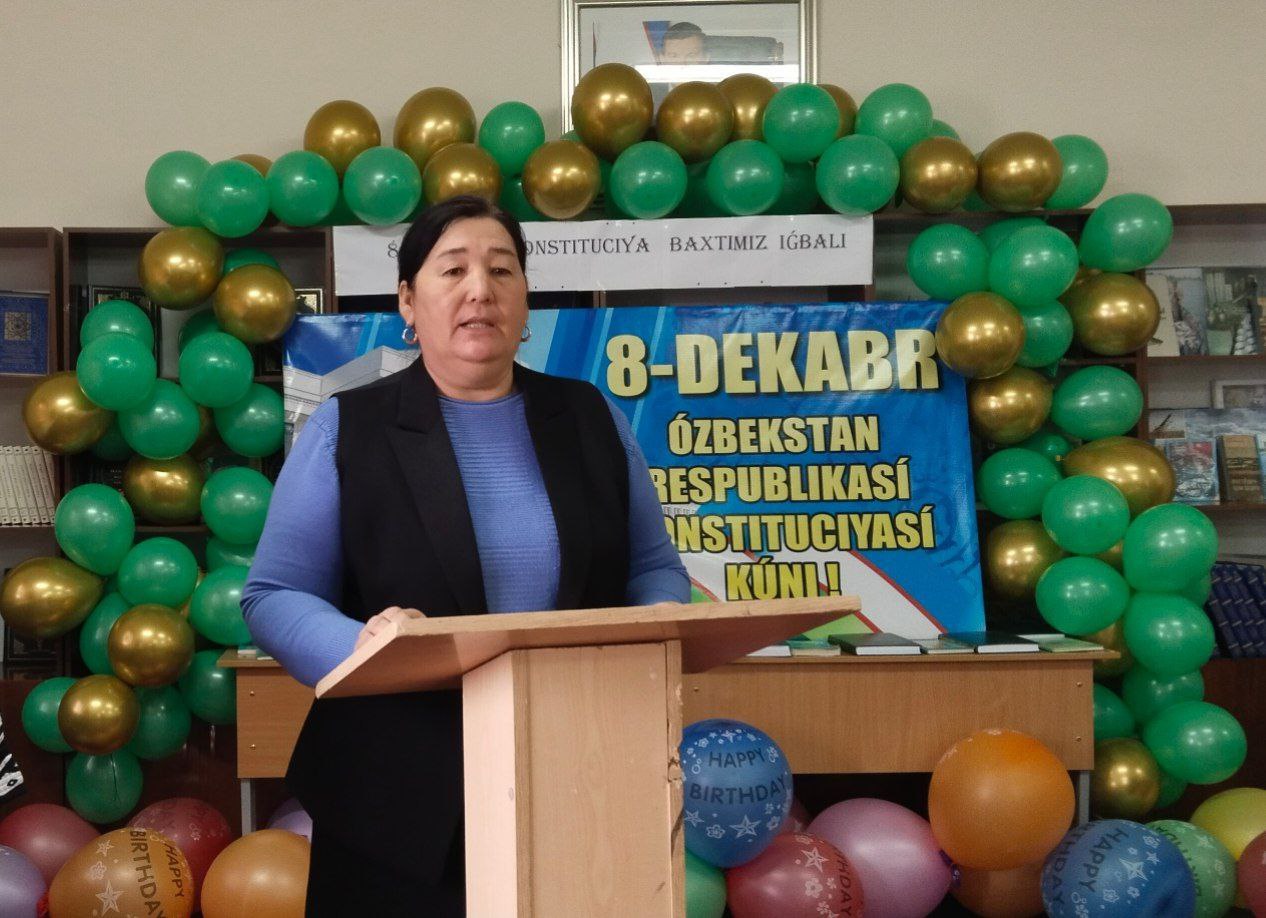 8-dekabr - Ózbekstan Respublikası Konstituciyası qabıl etilgen kún 5303390622167272594