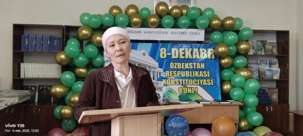 8-dekabr - Ózbekstan Respublikası Konstituciyası qabıl etilgen kún 5303390622167272597